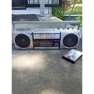 Panasonic Ambience RX-F5 Boom Box AM/FM Stereo Cassette Player TESTED & WORKING